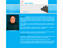 Tablet Screenshot of jaintubes.com